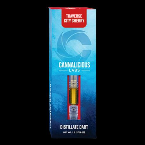 Cannalicious Traverse City Cherry Distillate Dart 1g