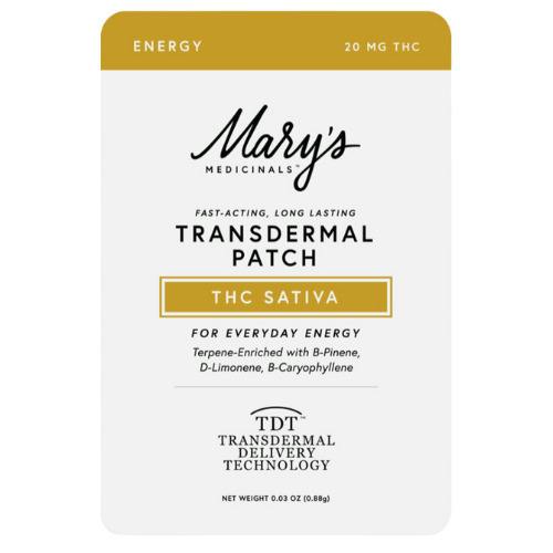 Mary's Medicinals Sativa Transdermal Patch 20mg THC