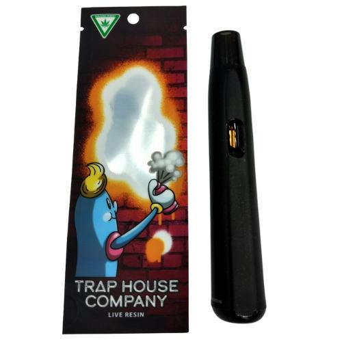 Trap House Company White Starflower AVD Stem Live Resin Disposable Vape Pen