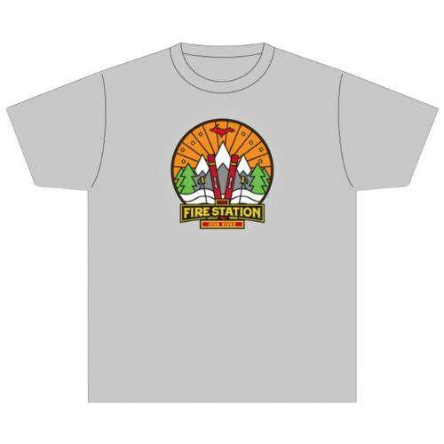 TFS Apparel - Ski Grey T-Shirt Large