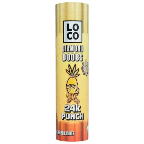 LOCO 24k Gold Punch Infused Pre-Rolls 3 Pack