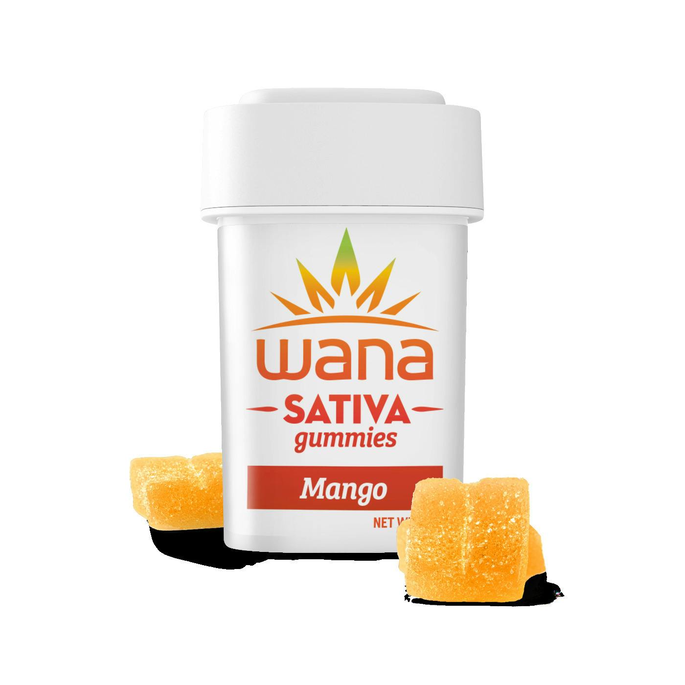Wana Mango Sativa Gummies 200mg THC