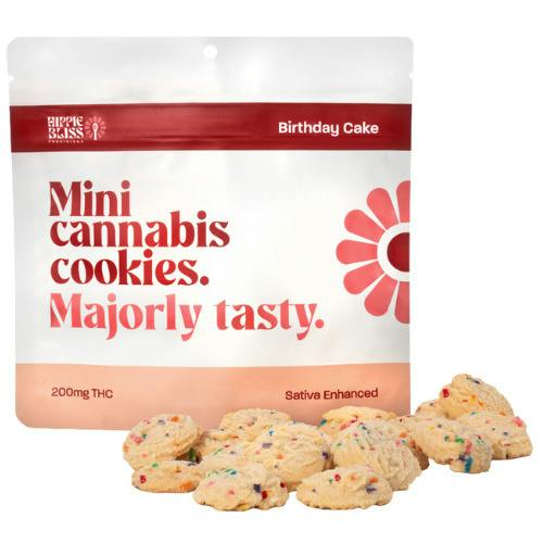 Hippie Bliss Provisions Birthday Cake Sativa Cookies 200mg THC