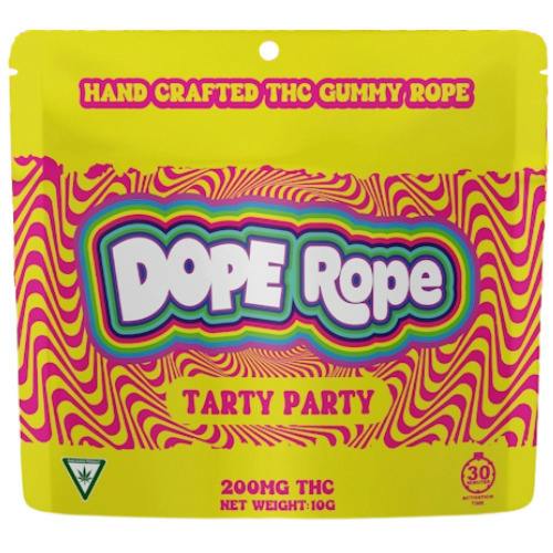 Dope Rope Tarty Party Gummy Rope 200mg THC at The Fire Station - Iron River