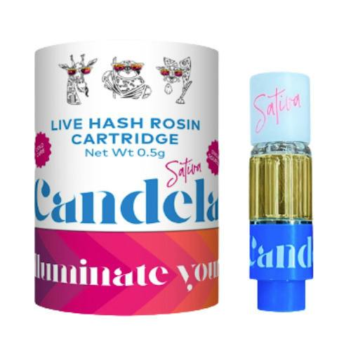 Candela Mendocino Perps Sativa Live Hash Rosin 510 Cart 0.5g