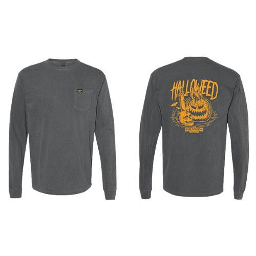 TFS Apparel - Halloweed Long Sleeve Pocket Shirt Medium