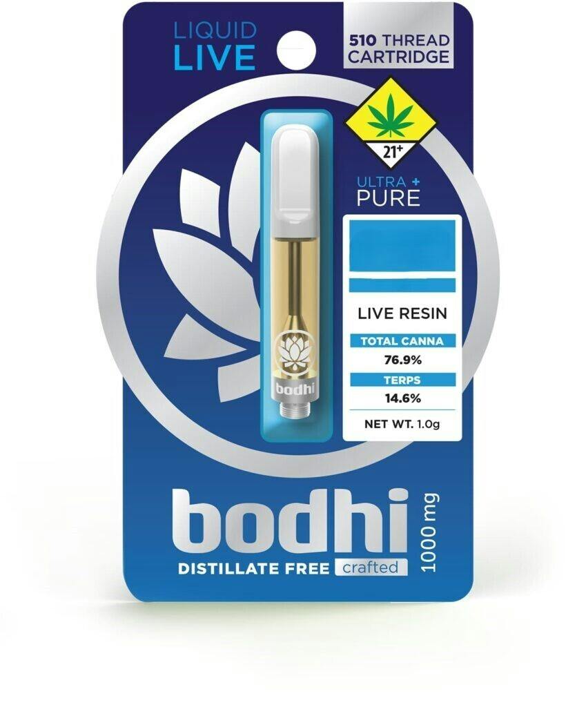 Bodhi Brands | Lavender Trainwreck | Cartridge | Ultra+Pure - Liquid Live Resin Diamonds | 1g | S...