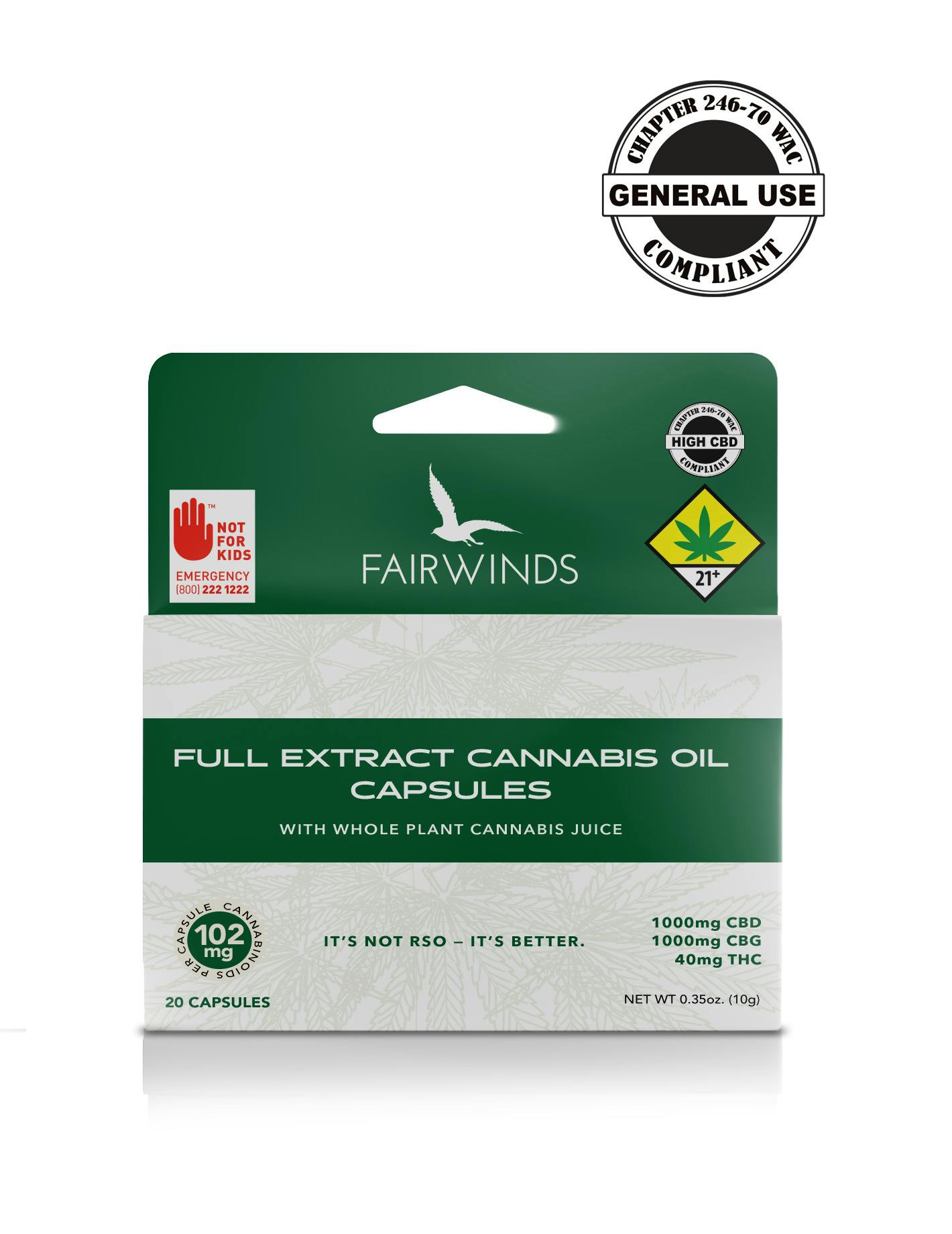 10:1 FECO Capsules (DOH)