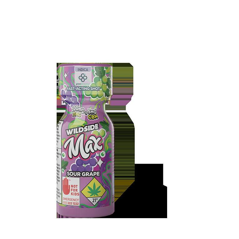 Sour Grape Wildside Max Shot [100 mg THC + 5mg CBN]