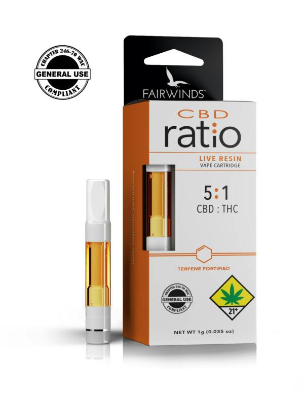 CBD 5:1 Ratio Cartridge (DOH)