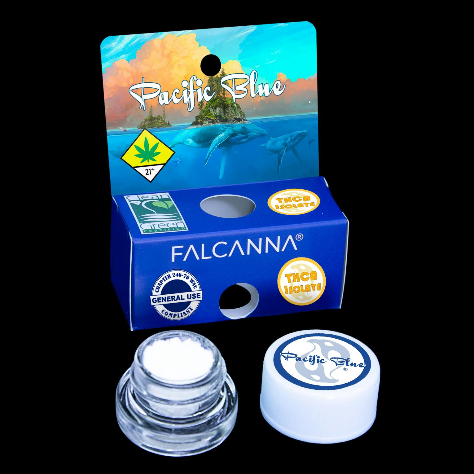 Pacific Blue THCA Isolate | 1g (DOH)