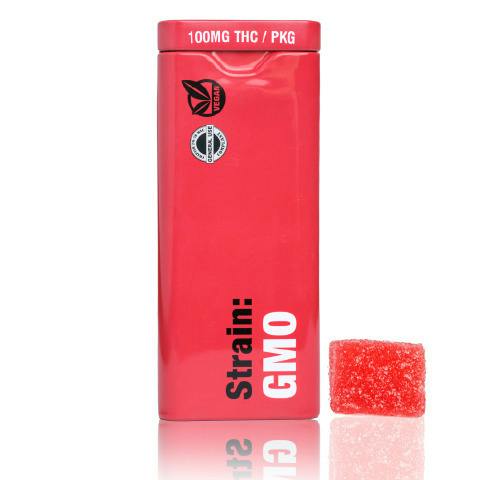 Cherry / GMO - Drops - Rosin Gummies - 20 Pack - Edible - 100mg (DOH)