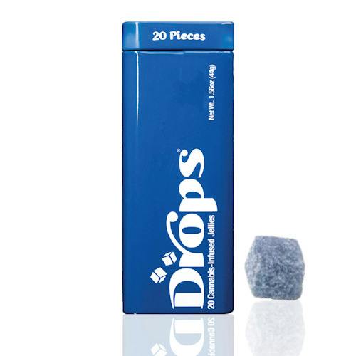 (4:1 CBD Comfort) Blueberry / Cereal Milk - Drops - Rosin Gummies - 20 Pack - Edible - 100mg (DOH)