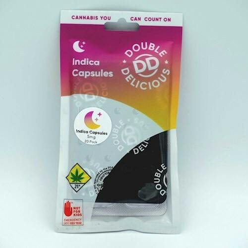Indica Capsules 20-pack | 100mg (DOH)
