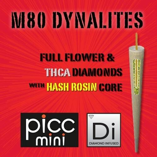 Designer Runtz & Gorilla Cookies - M80 - Infused Pre-Roll