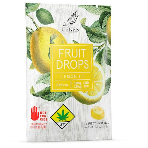 Lemon 1:1 CBD Sativa Fruit Drop