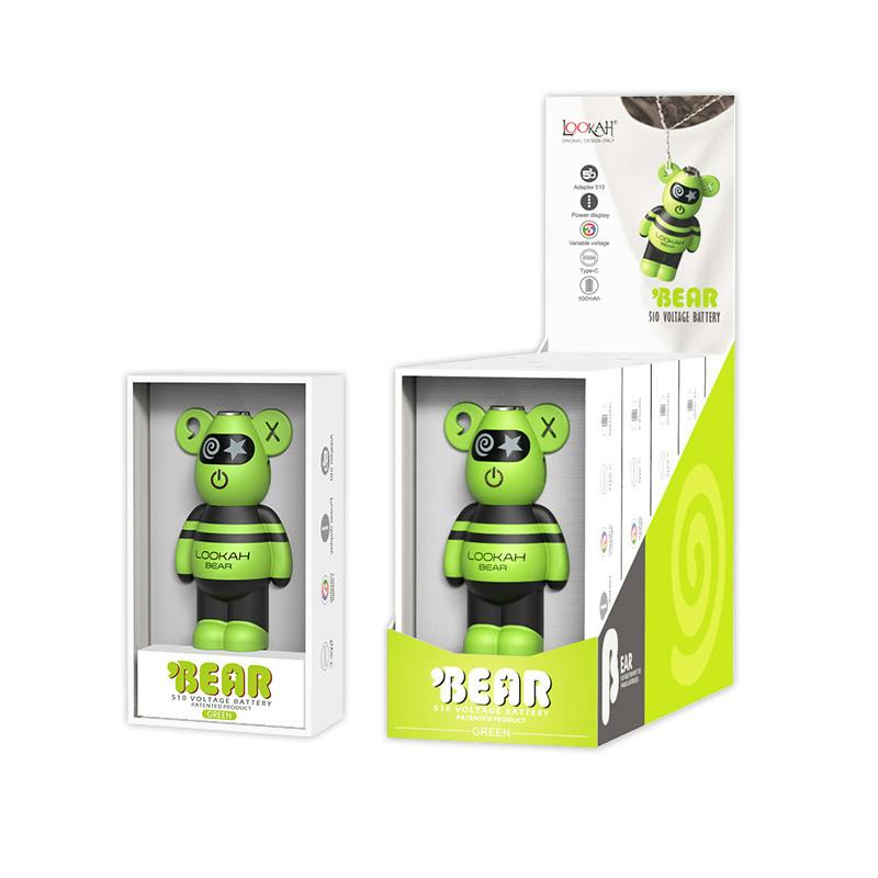 S&A Battery Lookah Bear 500mAh - Green
