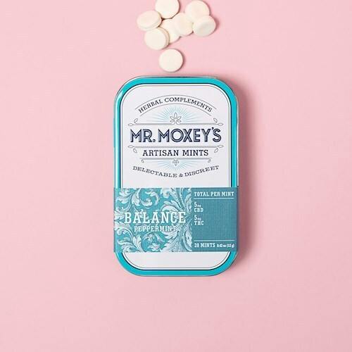 Moxey Vanilla Peppermint Mints 3:1 CBD | 400mg (DOH)