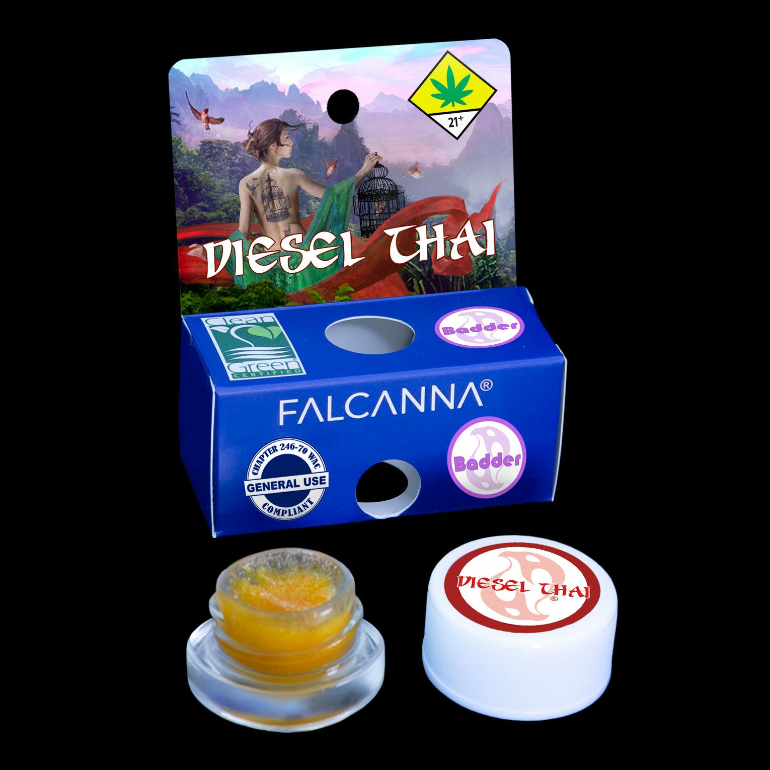 Diesel Thai Cold Cured Badder | 1g (DOH)