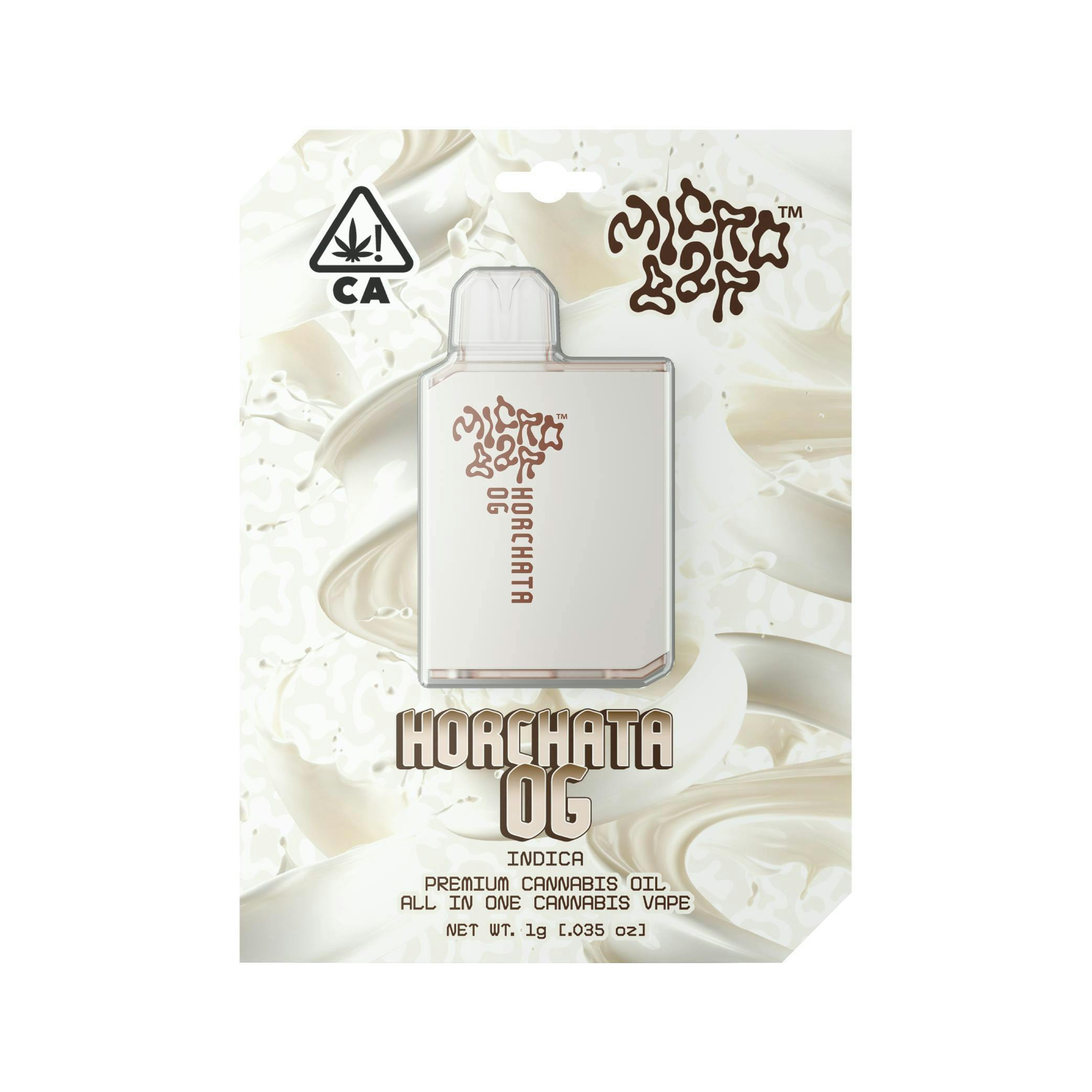 Horchata OG Micro Bar Disposable | 1g (DOH)