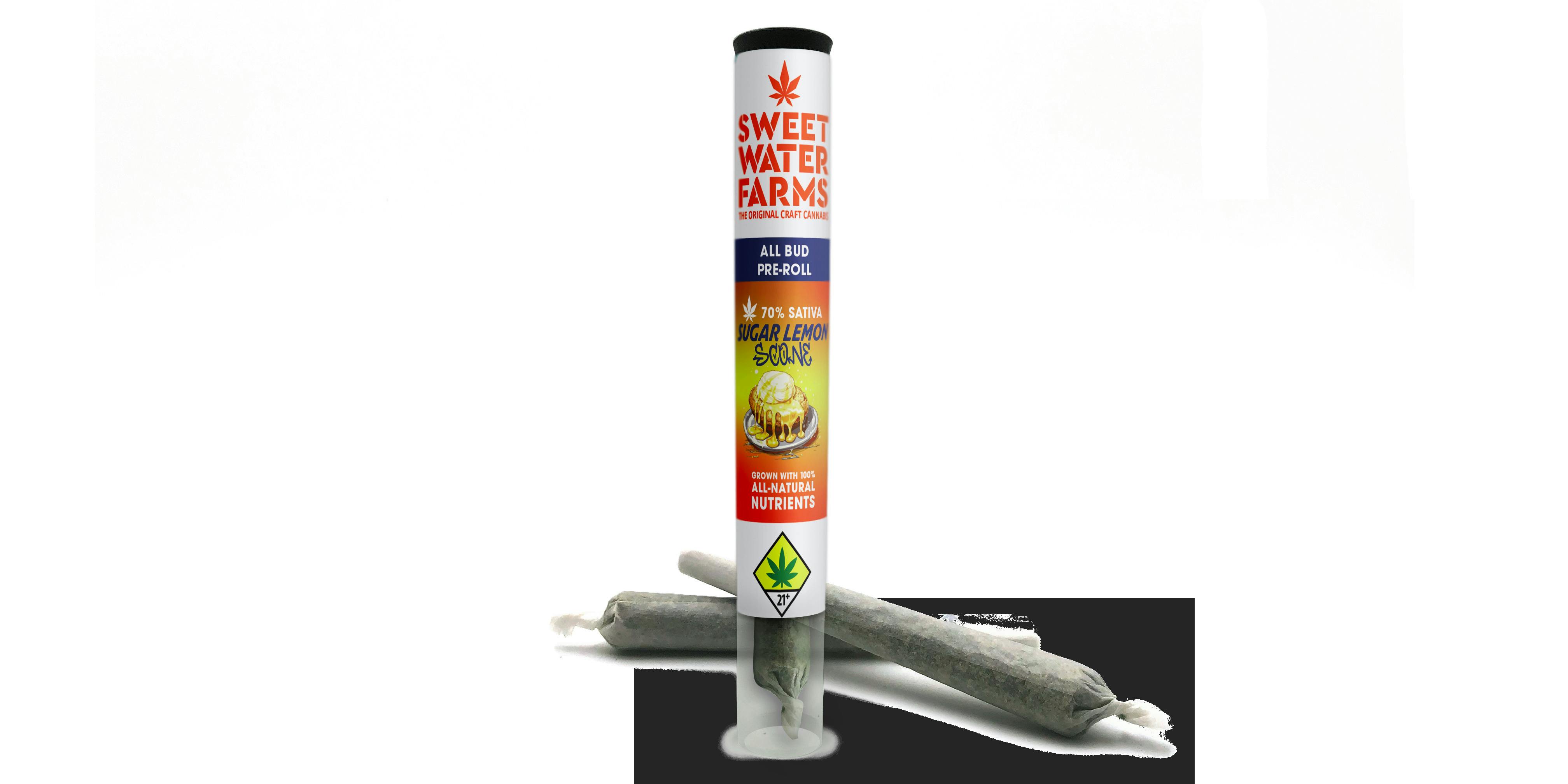 Sugar Lemon Scone Pre-Roll Pack 5pk | 2.5g (DOH)