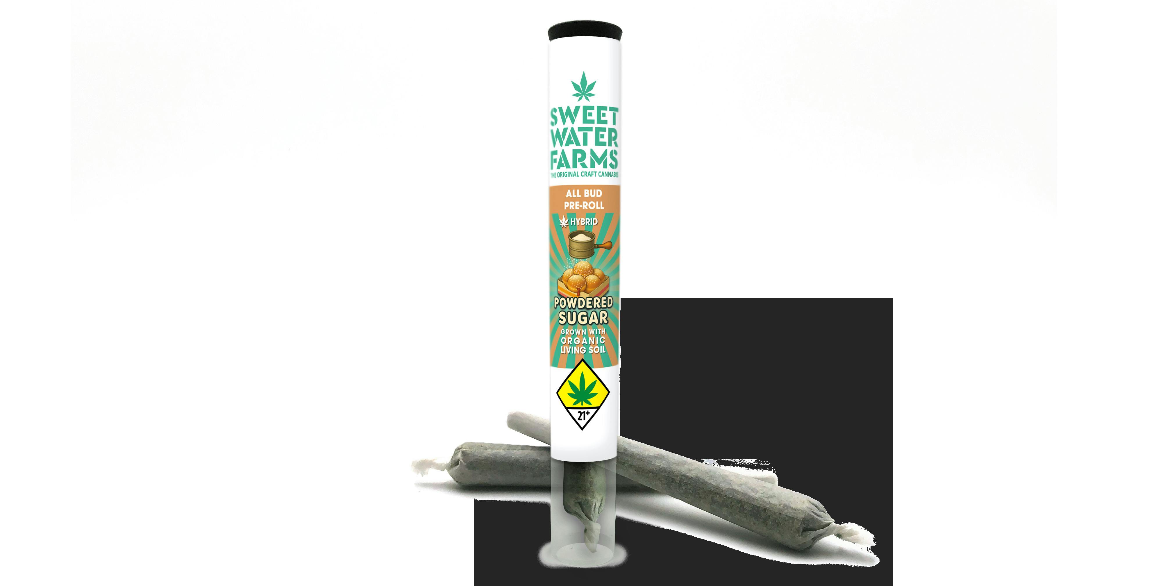 Powdered Sugar Pre-Roll Pack 5pk | 2.5g (DOH)