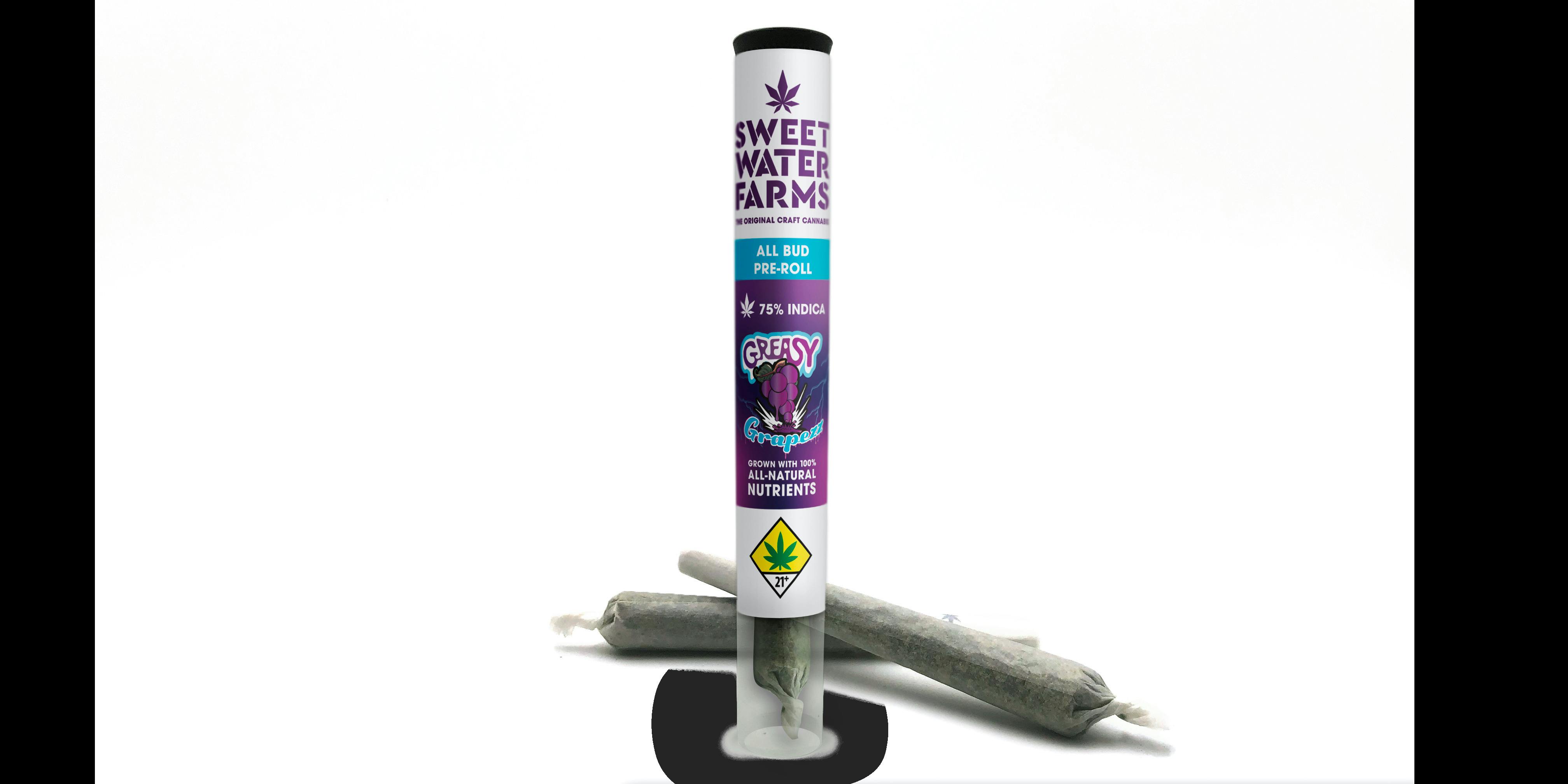 Greasy Grapezz Pre-Roll Pack 5pk | 2.5g (DOH)