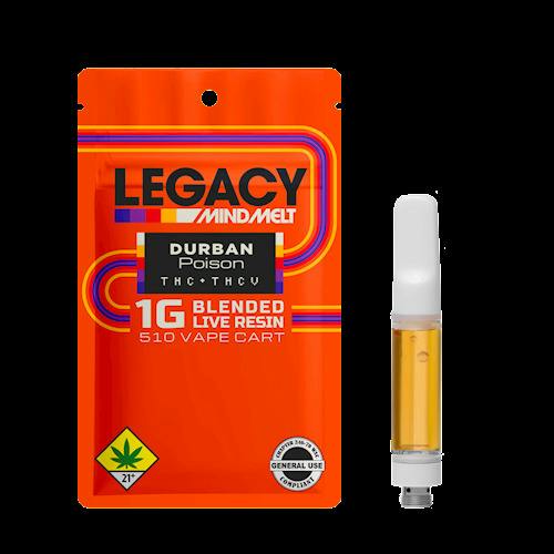 Durban Poison THCV - Live Resin - 510 Cart - 1g (DOH)
