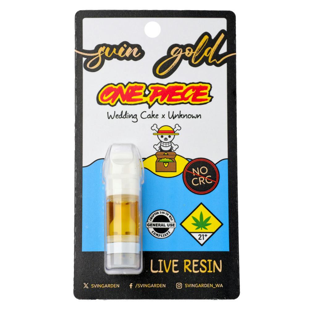 One Piece - Live Resin Cartridge | 1g (DOH)