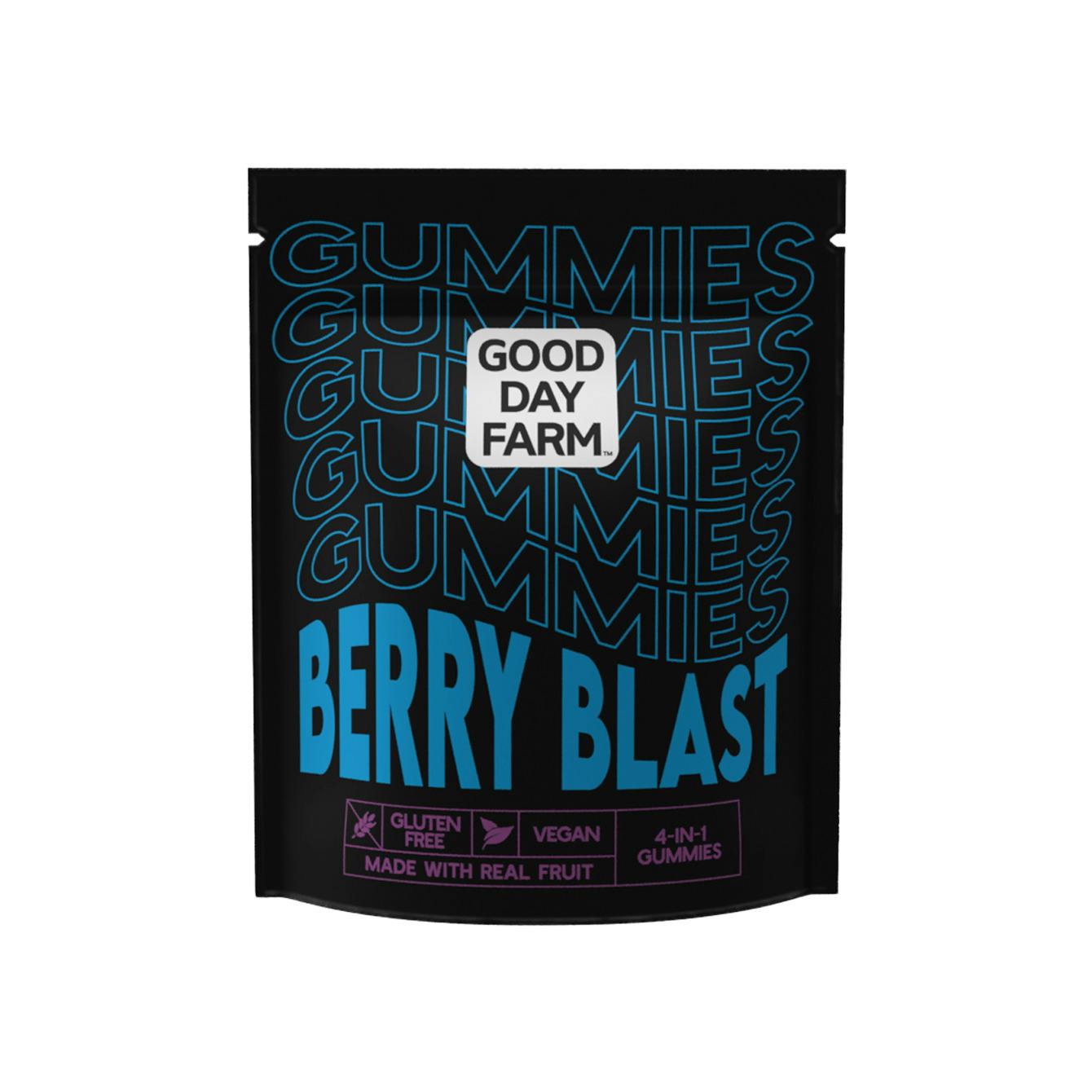 Good Day Farm - Berry Blast - MULTI DOSE - Gummies 300mg - 10pk
