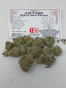 (7 Leaf) Mac Daddy - Select Flower -Indica 3.5g