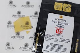 Frost Bite Kush Shatter - Sativa 1g