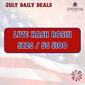 *July Live Hash Rosin*