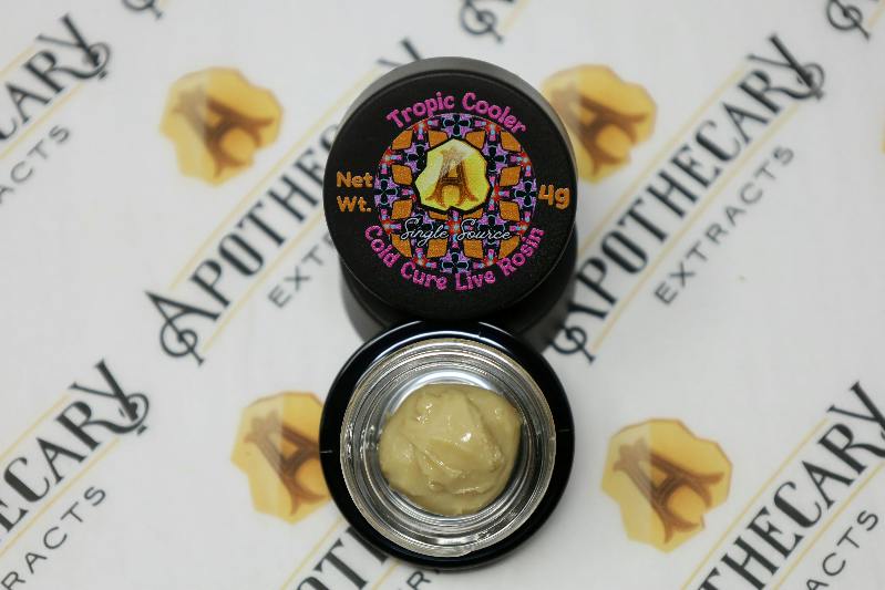 Tropic Cooler Live Hash Rosin - Sativa 4g