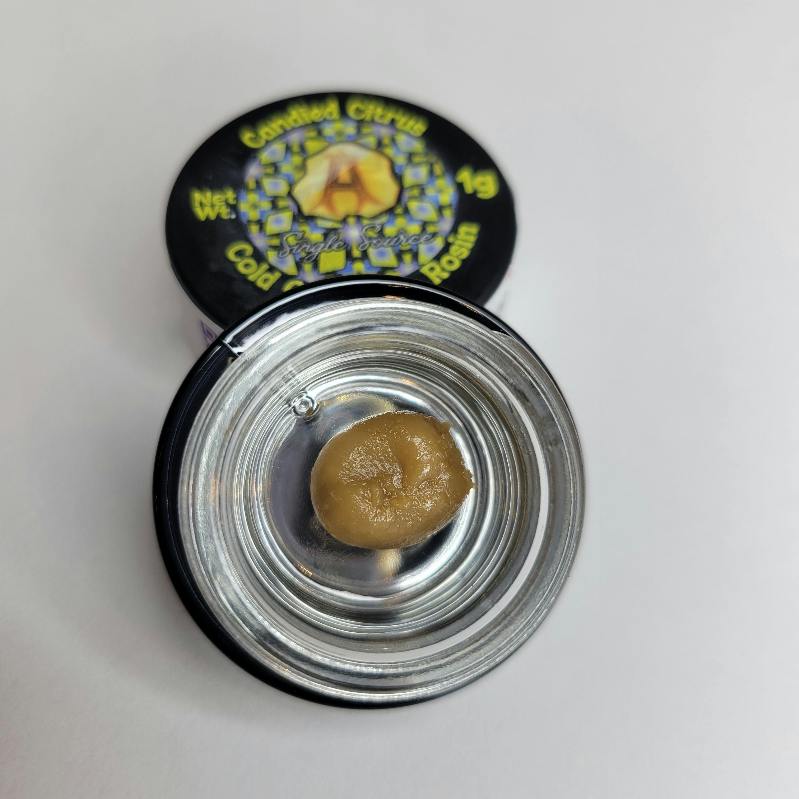 Candied Citrus Live Hash Rosin - Sativa 1g