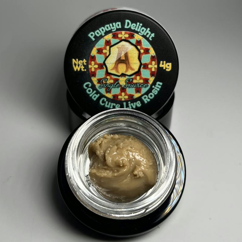 Papaya Delight Live Hash Rosin - Sativa 4g