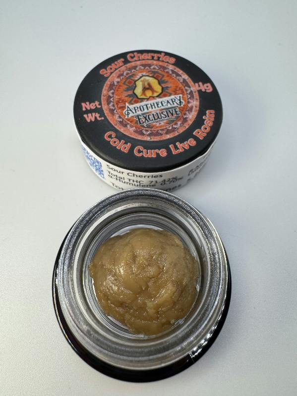 Sour Cherries Live Hash Rosin - Indica 4g