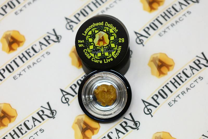 Lemonhead Delight Live Hash Rosin - Sativa 2g