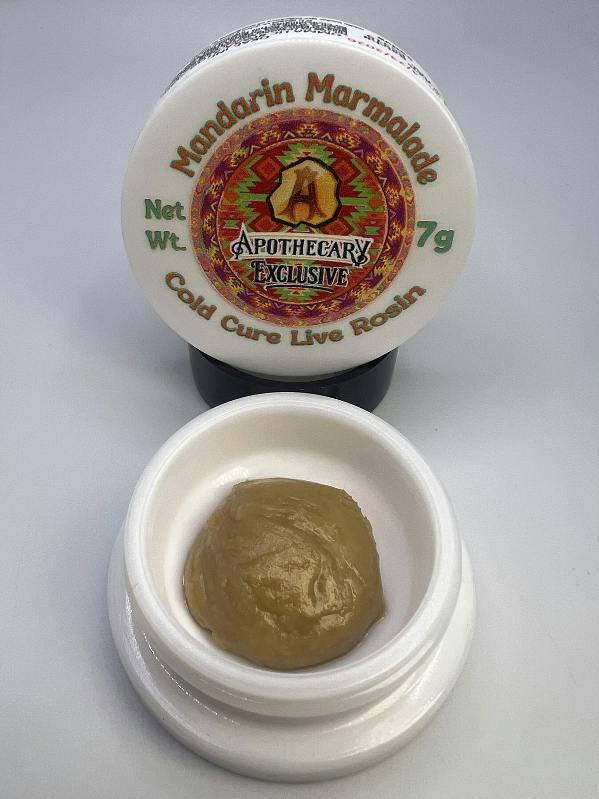 Mandarin Marmalade Live Hash Rosin - Sativa 7g