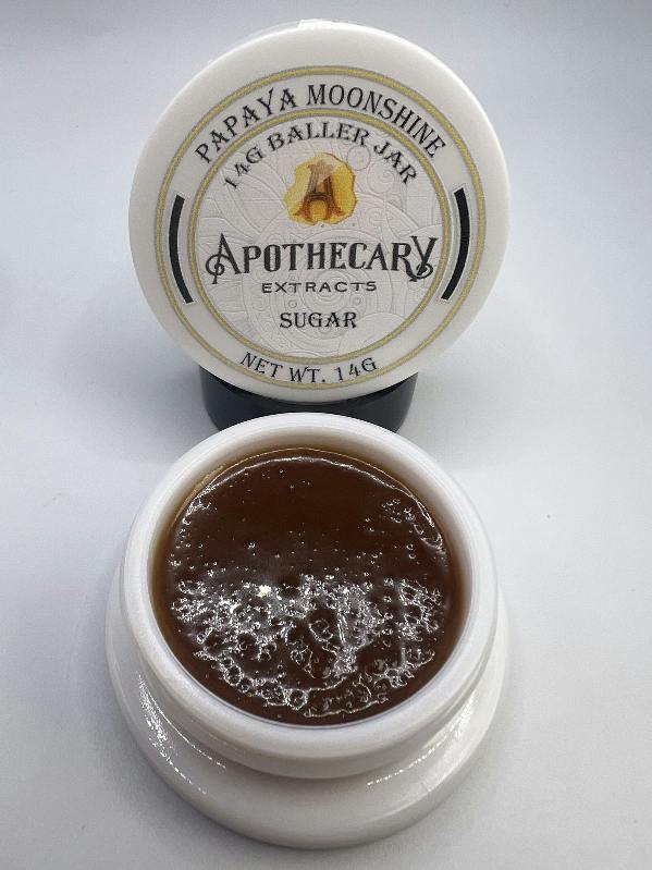 Papaya Moonshine Sugar - Sativa 14g cannabis product