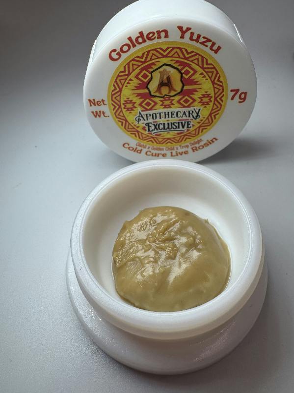 Golden Yuzu Live Hash Rosin - Sativa 7g