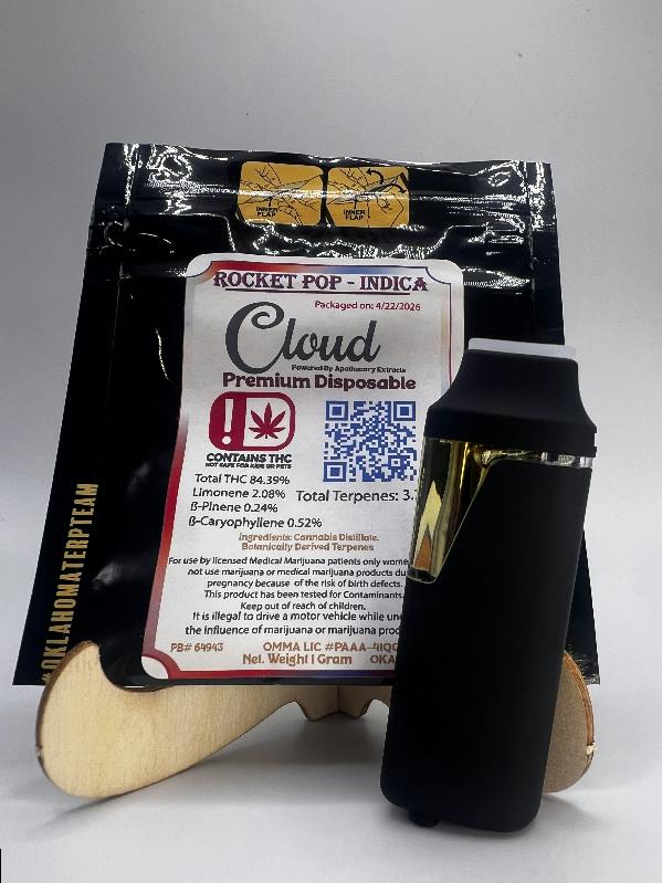 Rocket Pop Cloud - Indica 1g