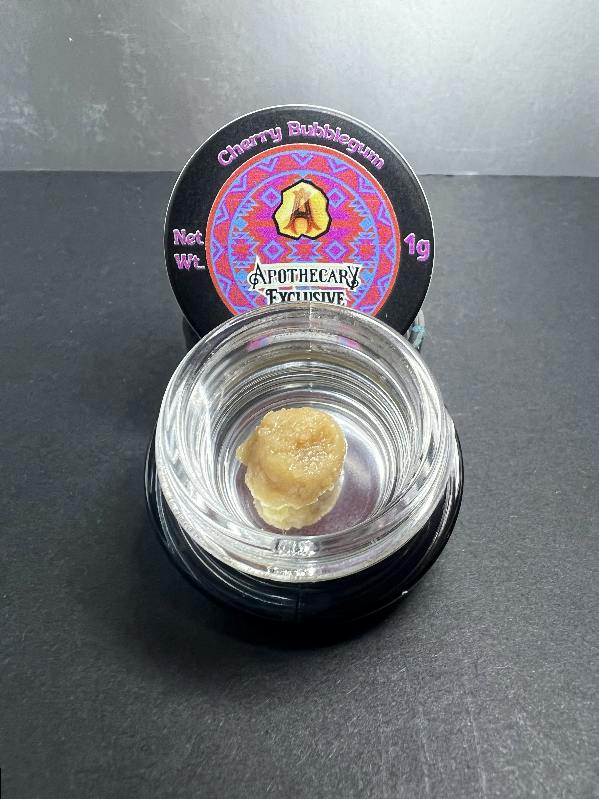Cherry Bubblegum Live Hash Rosin - Indica 1g