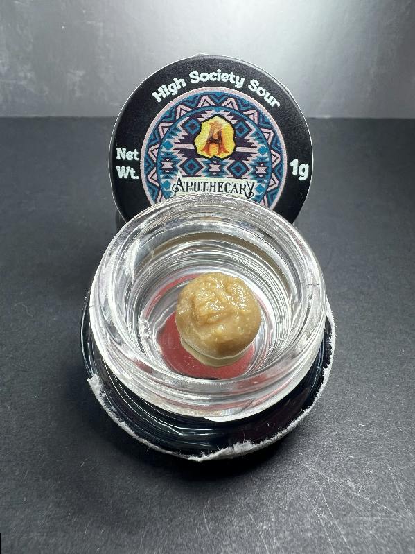 High Society Sour Live Hash Rosin - Indicia 1g