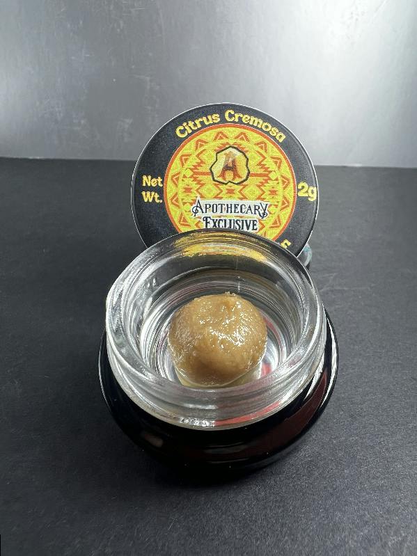Citrus Cremosa Live Hash Rosin - Sativa 2g
