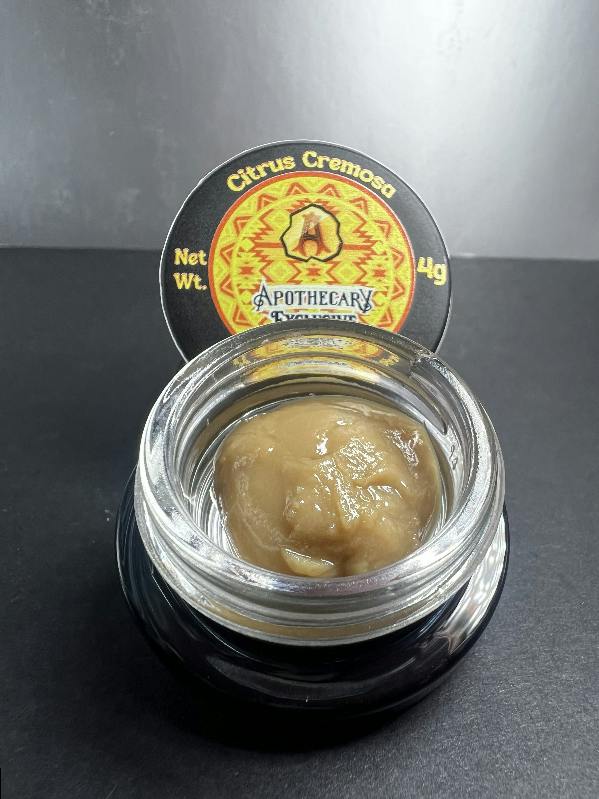 Citrus Cremosa Live Hash Rosin - Sativa 4g