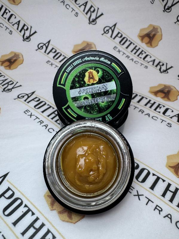 Green Crack Ambrosia Live Resin Batter - Sativa 4g
