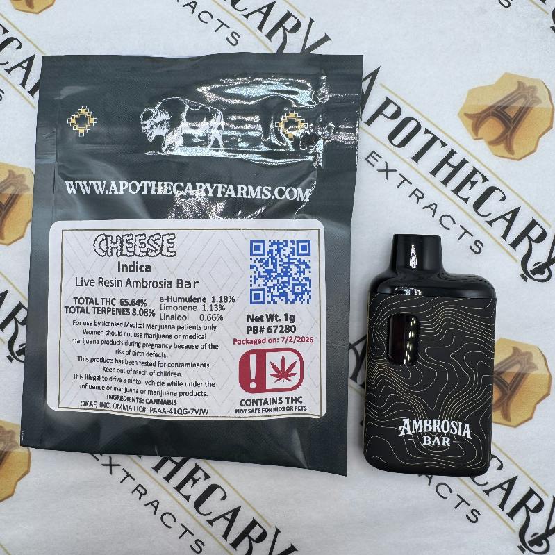 Cheese Ambrosia Bar