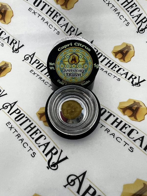 Capri Citrus Live Hash Rosin - Sativa 1g