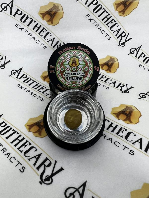 Italian Soda Live Hash Rosin - Sativa 1g